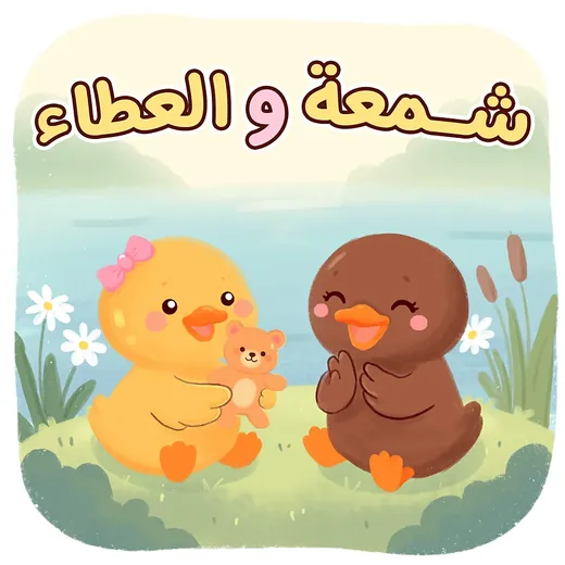 غلاف قصة شمعة والعطاء