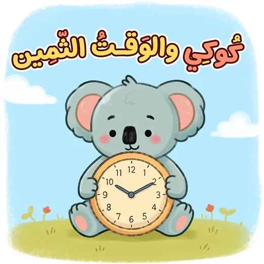 غلاف قصة كوكي والوقت الثمين