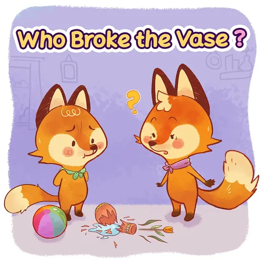 Cover of Who Broke the Vase?